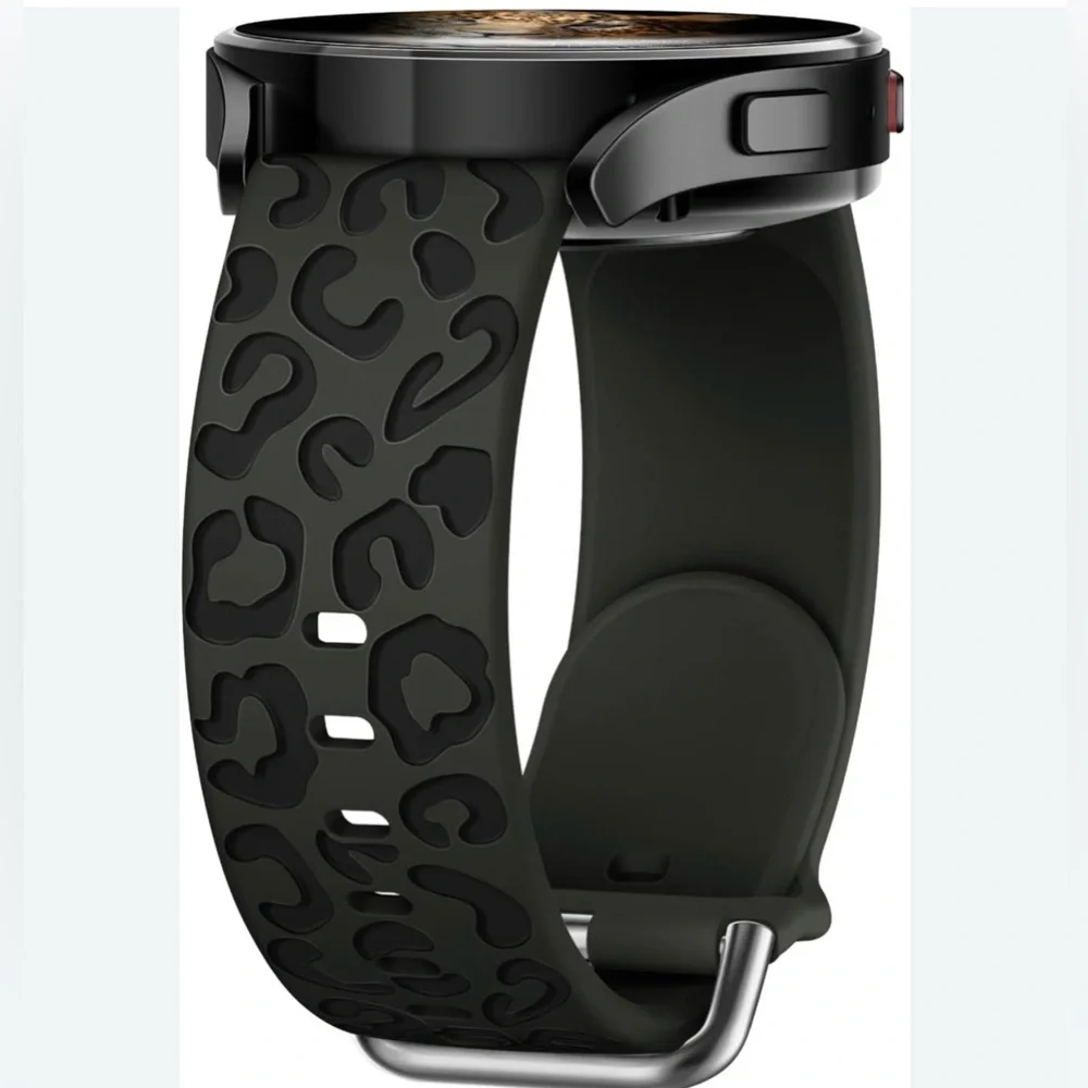 Apple Black Patterned Smartwatch Band